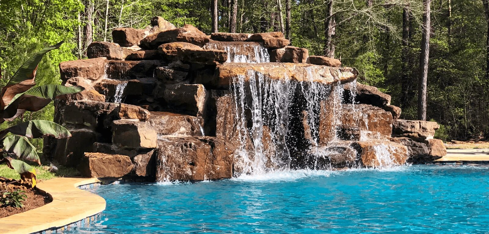 Waterfall pool