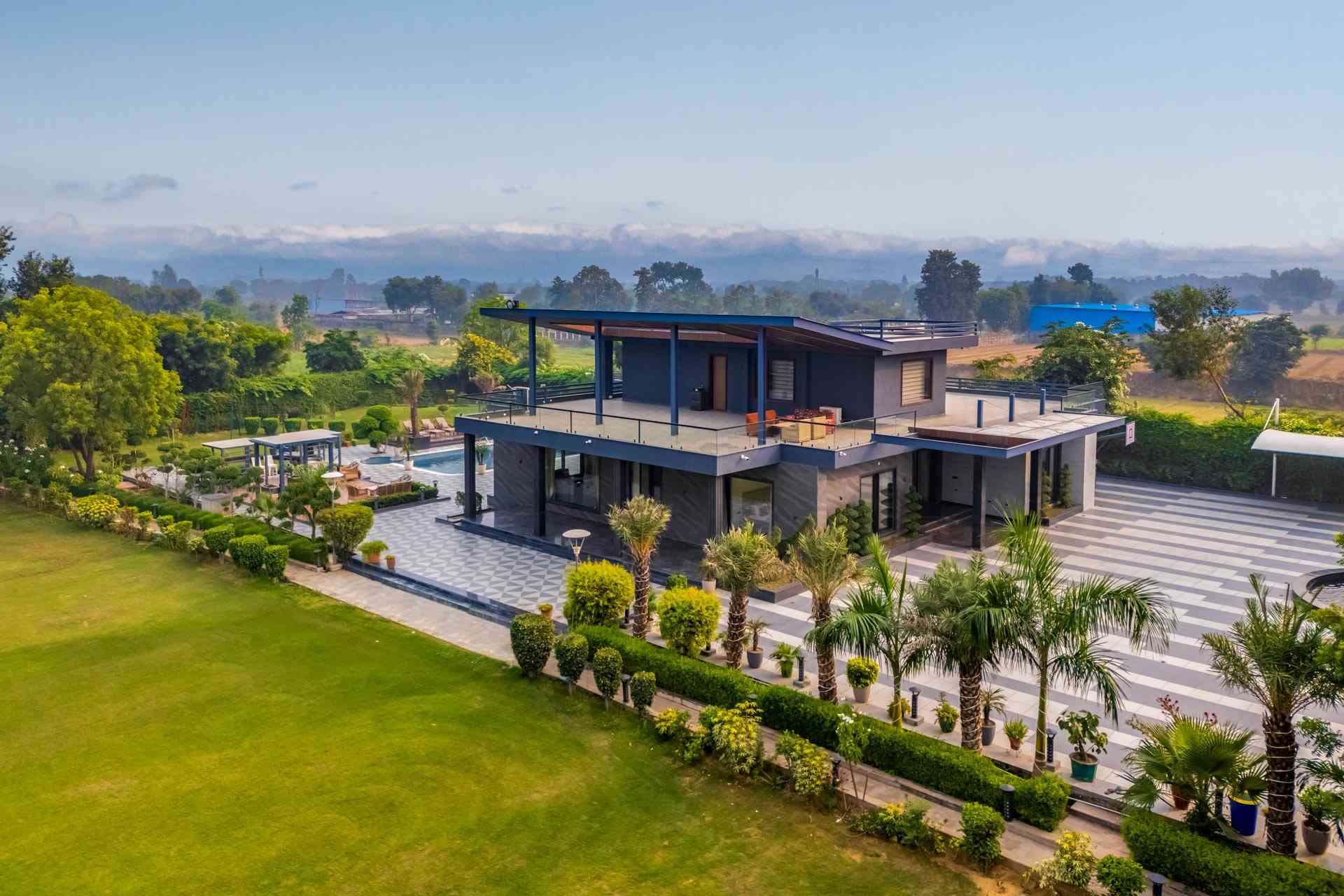 Luxury farm villa at Anandhamaya